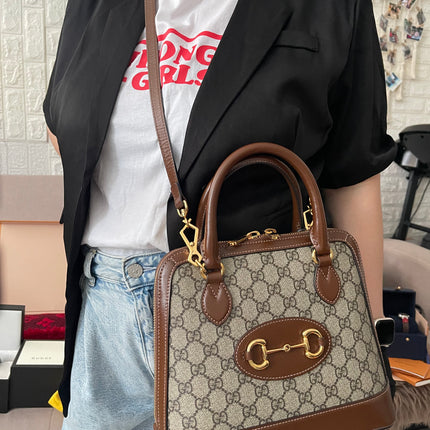 Preloved Authentic Gucci Horsebit 1955 top-handle bag