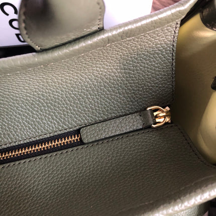 Preloved Marc Jacobs the medium leather tote bag in Green