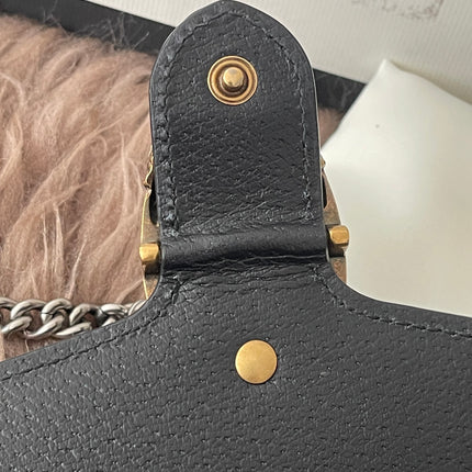 Preloved Authentic Gucci Dionysus Web Chain Wallet Leather Small crossbody bag