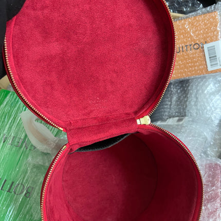 Preloved Louis Vuitton Red Epi Leather Cannes w/provided strap