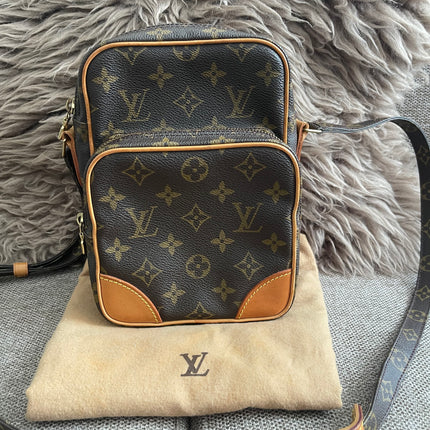 Preloved Authentic LV Amazon Crossbody Bag Monogram Canvas