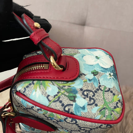 Preloved Authentic Gucci GG Blooms Mini Boston Bag