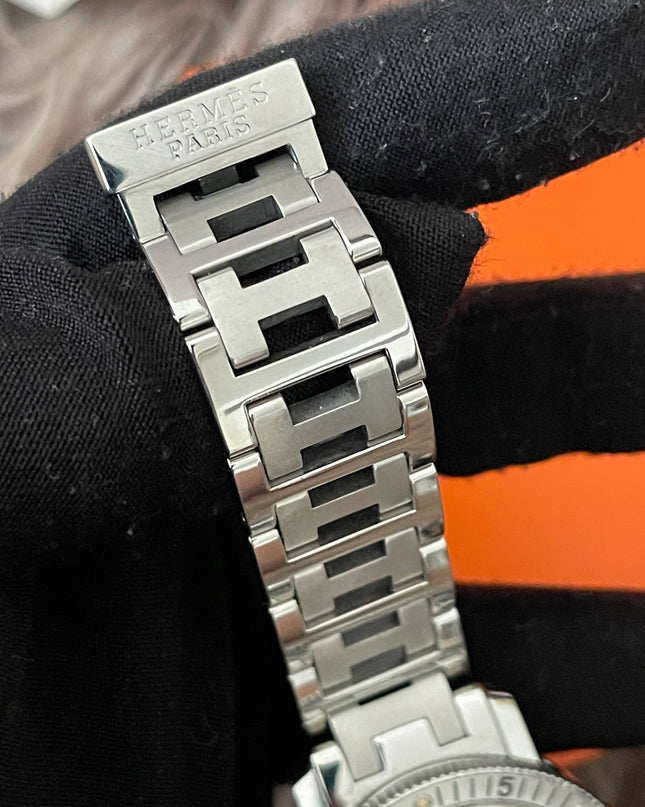 Preloved Authentic Rank A Hermes Clipper CL7.710 38mm Watch