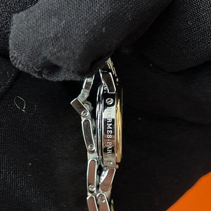 Preloved Authentic Hermès Clipper Watch 2 tone