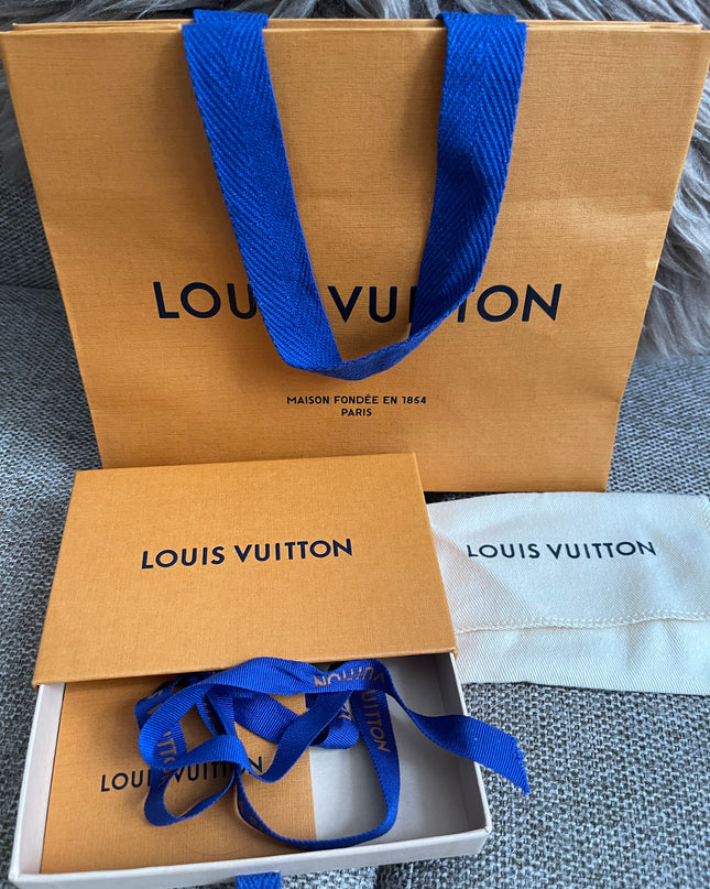 Preloved Authentic Louis Vuitton Slender Wallet in Monogram Eclipse