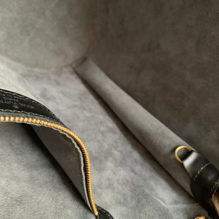 Louis Vuitton Black Epi Leather Saint Jacques PM Tote