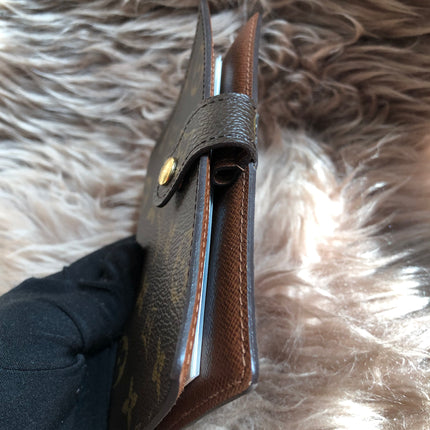 Louis Vuitton Preloved 2003 Agenda PM notebook cover monogram