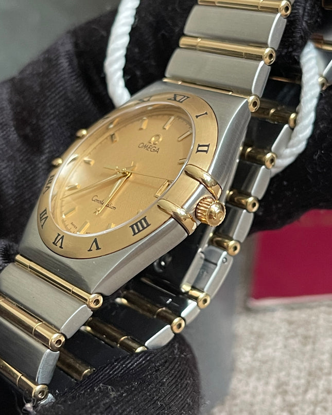 Preloved Authentic Omega Constellation Two-Tone 36mm