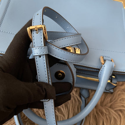 Preloved Authentic Michael Kors Kinsley Accordion Satchel