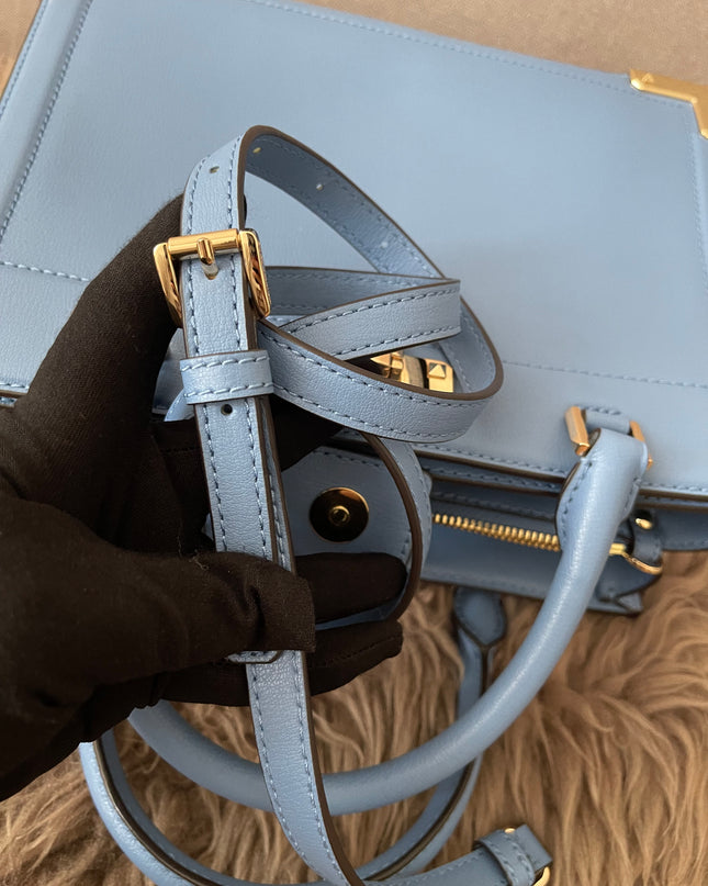 Preloved Authentic Michael Kors Kinsley Accordion Satchel