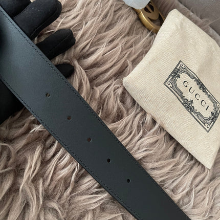 Preloved Authentic Unused GG Marmont wide belt 95cm