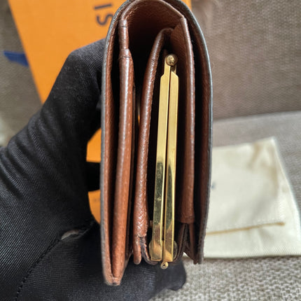 Preloved Authentic Louis Vuitton Monogram French Purse Wallet