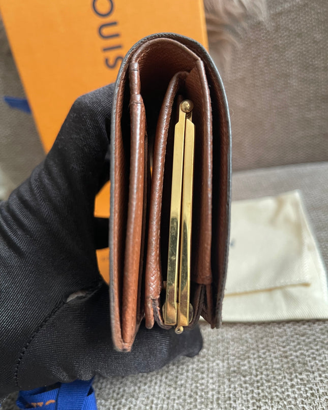 Preloved Authentic Louis Vuitton Monogram French Purse Wallet