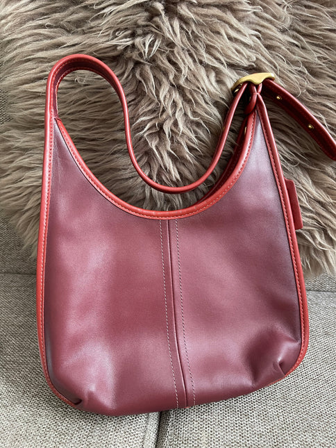 Preloved Authentic Coach Ergo Shoulder Bag in Deep Red