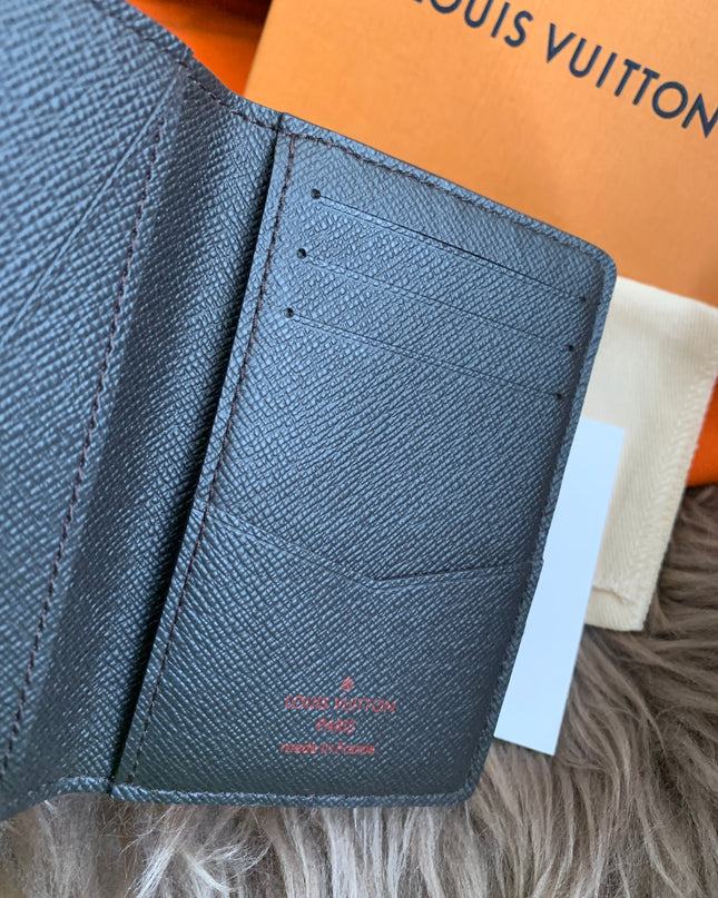 LOUIS VUITTON Damier Ebene Canvas Pocket Organizer