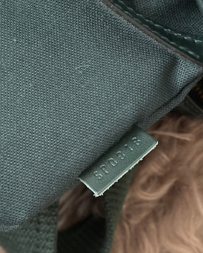 Preloved Authentic Louis Vuitton Green Taiga Leather Reporter PM Messenger Bag