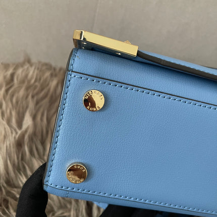 Preloved Authentic Michael Kors Kinsley Accordion Satchel