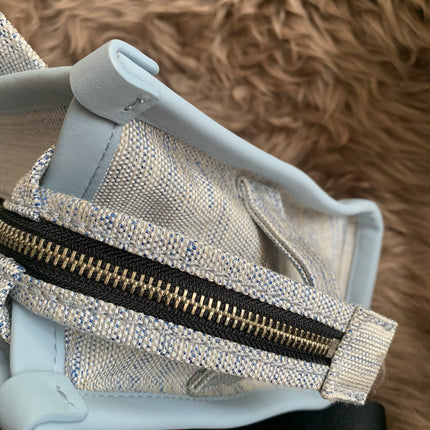 MARC JACOBS 
Canvas Small Summer Tote Bag Blue