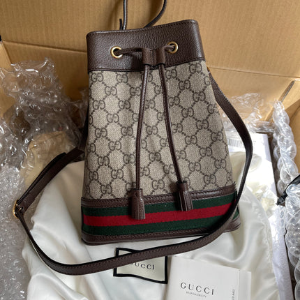 Preloved Gucci Ophidia small bucket bag