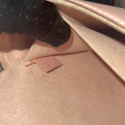 Preloved Authentic Louis Vuitton Felicie Pochette Epi Leather Rose Ballerine