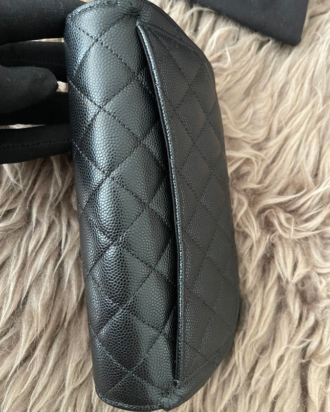 Preloved Authentic Chanel Glasses Case with Chain