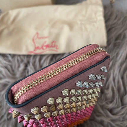 Preloved Authentic Christian Louboutin Panettone zip-around long wallet