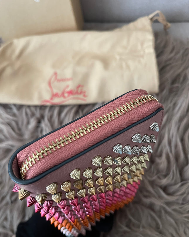 Preloved Authentic Christian Louboutin Panettone zip-around long wallet