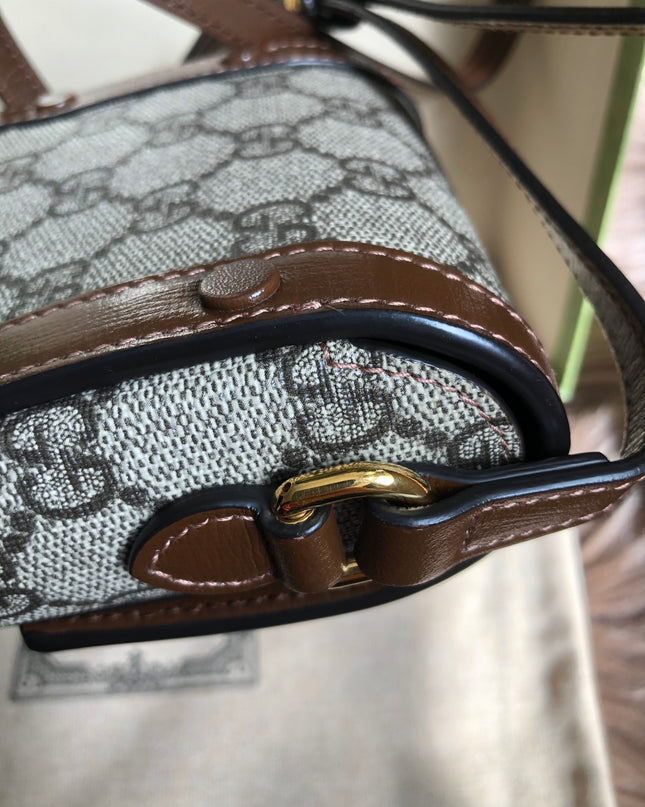 Preloved Gucci Horsebit 1955 mini bag