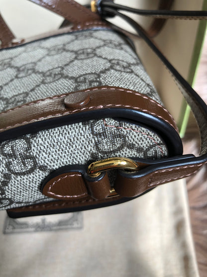 Preloved Gucci Horsebit 1955 mini bag