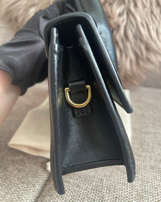 Preloved Authentic Jacquemus Le Chiquito Long – Black