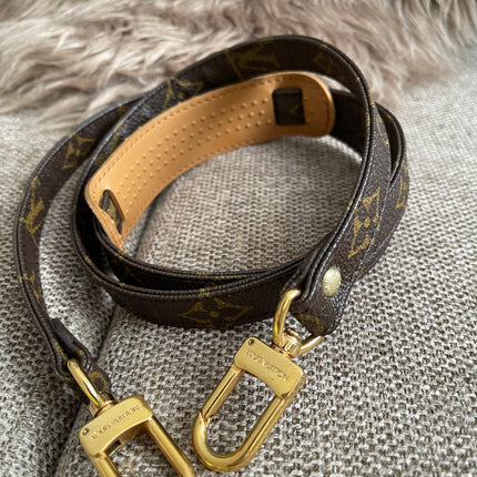 Preloved Authentic Louis Vuitton Monogram Canvas Strap