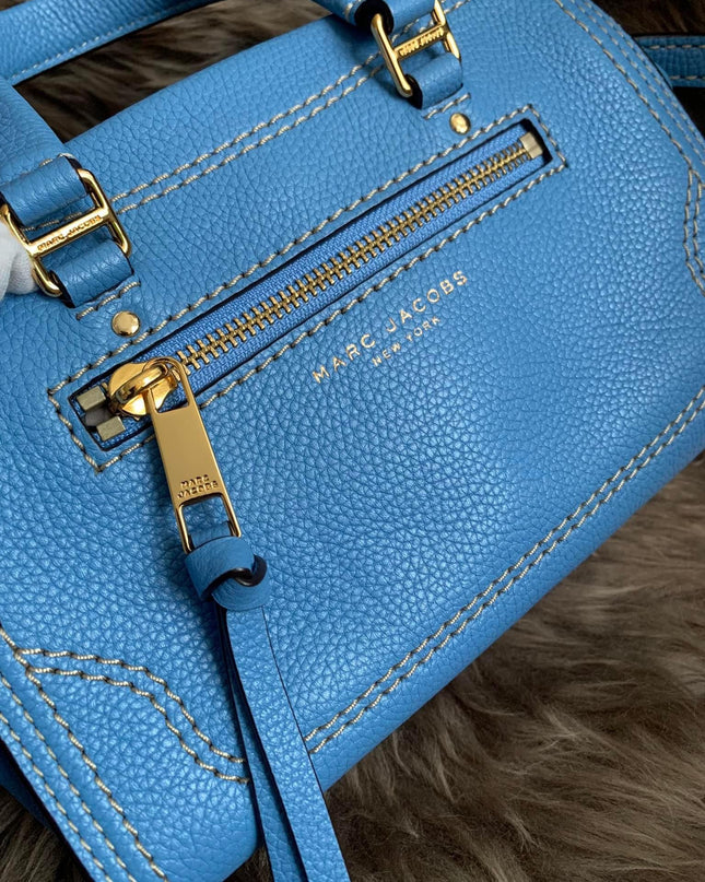Marc Jacobs Mini Cruiser Satchel Bag in Coastal Blue