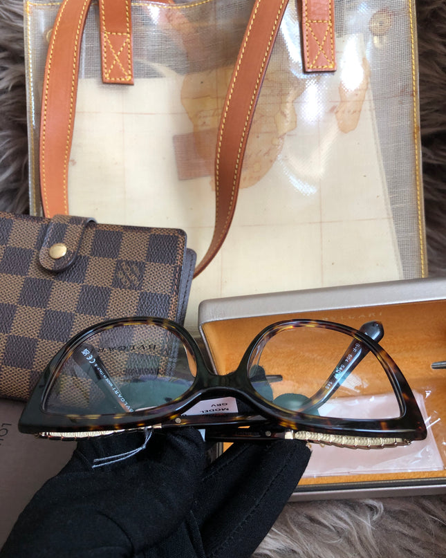 Preloved Unused Bvlgari Cat-Eye Eyeglasses