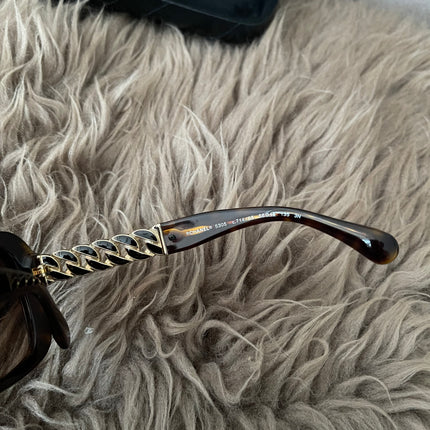 Preloved Authentic Chanel Square Chain Sunglasses