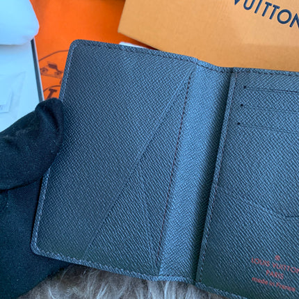 LOUIS VUITTON Damier Ebene Canvas Pocket Organizer