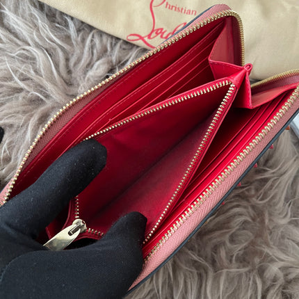Preloved Authentic Christian Louboutin Panettone zip-around long wallet