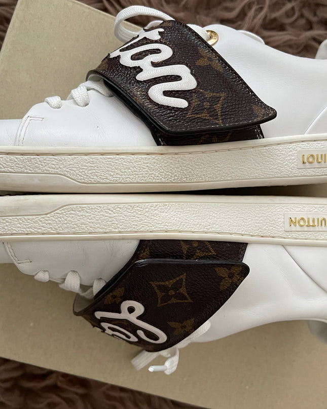 Preloved Authentic Louis Vuitton Frontrow sneakers sz35