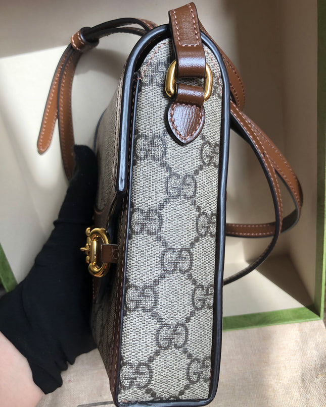 Preloved Gucci Horsebit 1955 mini bag
