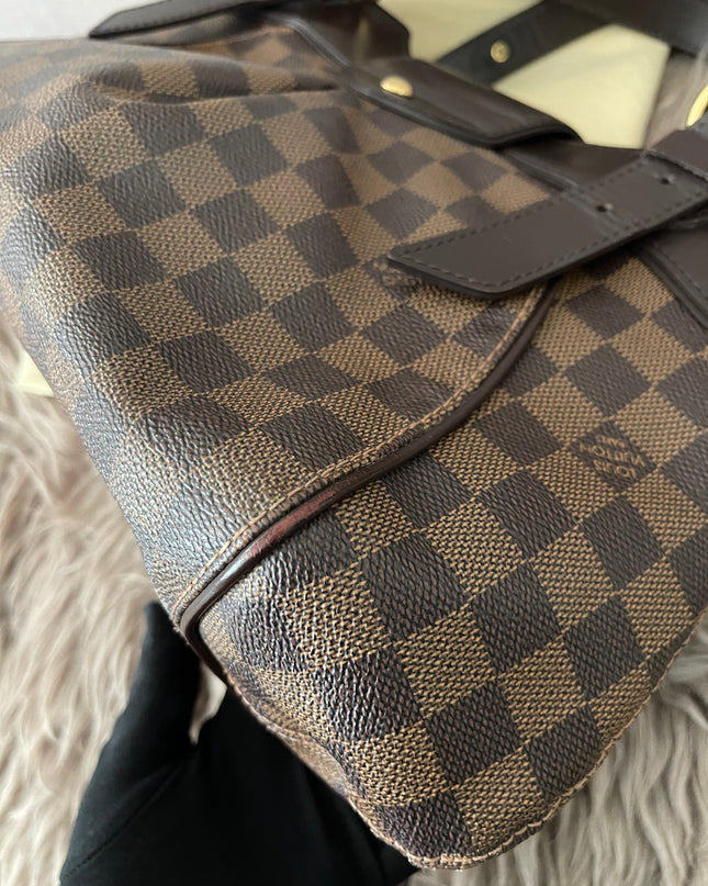 Preloved Authentic Louis Vuitton Sistina PM Damier Ebene