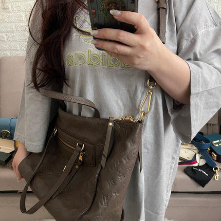 Preloved Authentic Louis Vuitton Ombre Monogram Empreinte Leather Lumineuse PM Bag