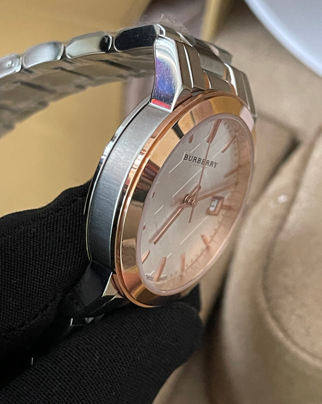 Preloved Authentic Rank N Burberry The City BU9105 Swiss Quartz Watch (34 mm)