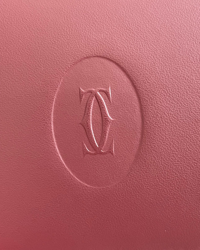 Preloved Authentic Cartier Must de Cartier Long Wallet in Bordeaux