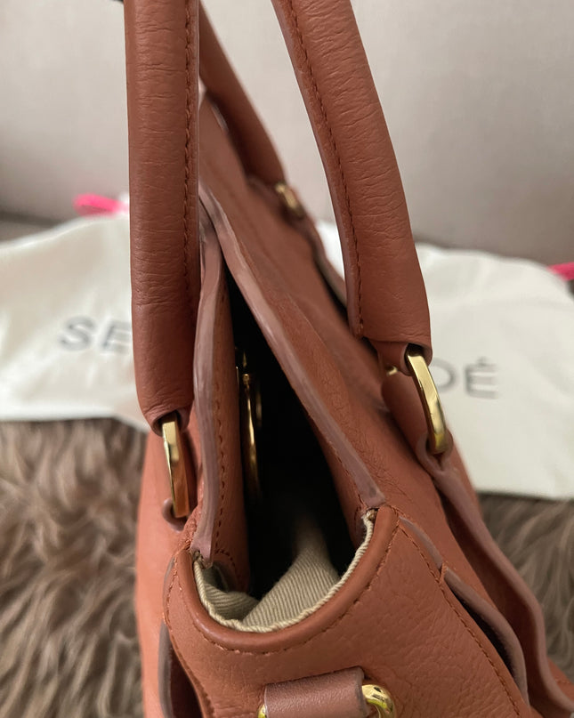 Preloved Authentic SEE BY CHLOE MIYA LEATHER 2WAY