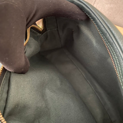 Preloved Authentic Louis Vuitton Green Taiga Leather Reporter PM Messenger Bag