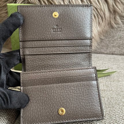 Preloved Authentic Gucci Ophidia GG Card Case Wallet