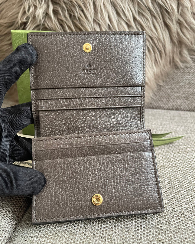 Preloved Authentic Gucci Ophidia GG Card Case Wallet