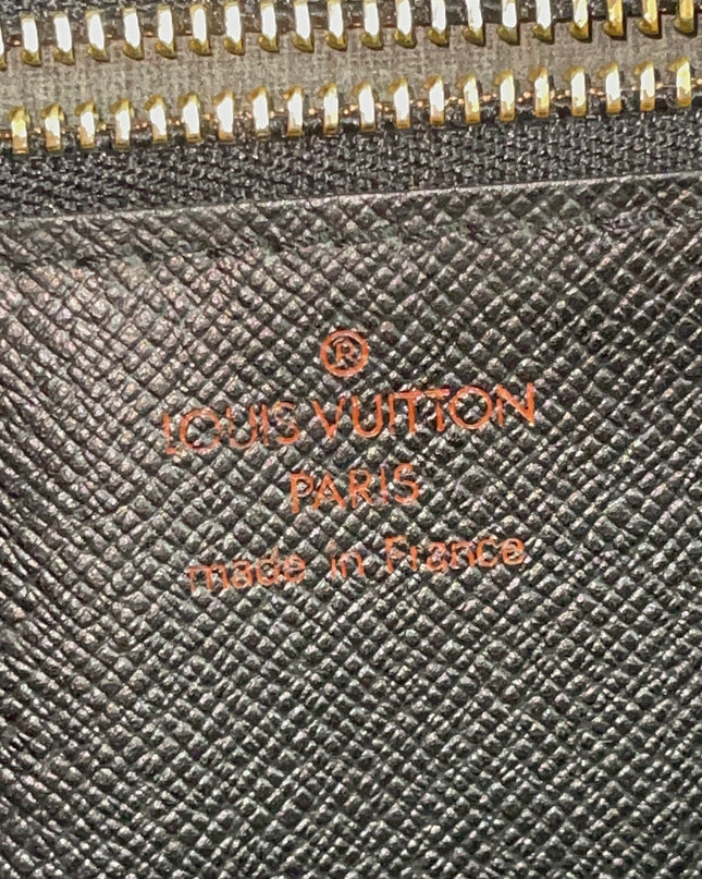 Preloved Authentic Louis Vuitton Epi Leather Sellier Dragonne Clutch – Black (Noir)