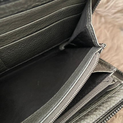 Preloved Authentic Rank A- Gucci Soho Zip-Around Wallet