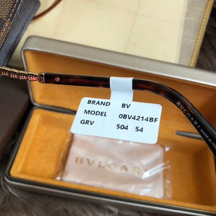 Preloved Unused Bvlgari Cat-Eye Eyeglasses