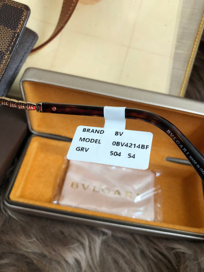 Preloved Unused Bvlgari Cat-Eye Eyeglasses